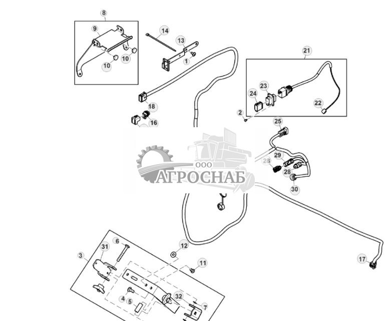 Жгут проводов AutoTrac™ - ST847483 211.jpg
